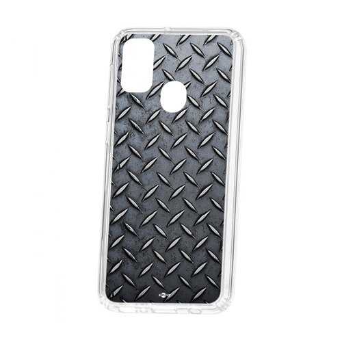 Чехол Kruche Samsung Galaxy M30S Print Сталь в Билайн