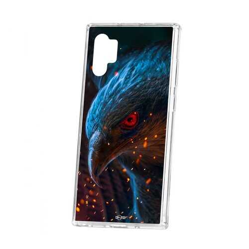 Чехол Kruche Samsung Galaxy Note 10+ Print Орел в Билайн