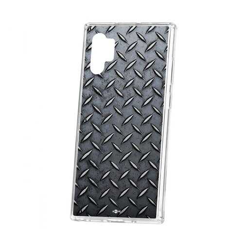 Чехол Kruche Samsung Galaxy Note 10+ Print Сталь в Билайн