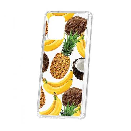 Чехол Kruche Samsung Galaxy S10 Lite Print Тропический микс в Билайн