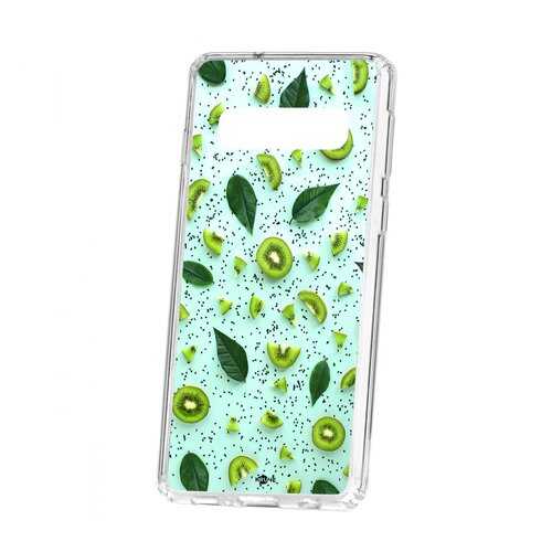 Чехол Kruche Samsung Galaxy S10 Print Киви в Билайн