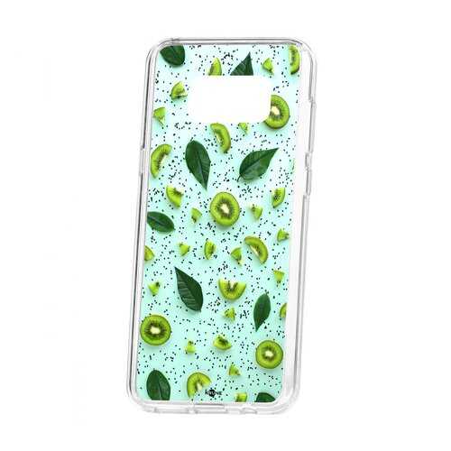 Чехол Kruche Samsung Galaxy S8 Plus Print Киви в Билайн