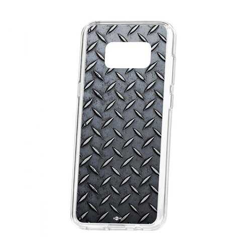 Чехол Kruche Samsung Galaxy S8 Plus Print Сталь в Билайн