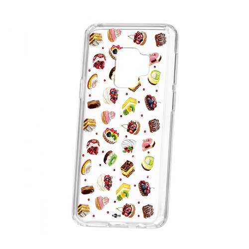 Чехол Kruche Samsung Galaxy S9 Print Cake в Билайн