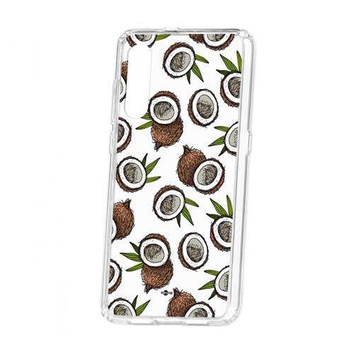Чехол Kruche Xiaomi Mi 9 Print Кокосы в Билайн
