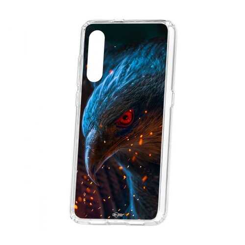 Чехол Kruche Xiaomi Mi 9 Print Орел в Билайн