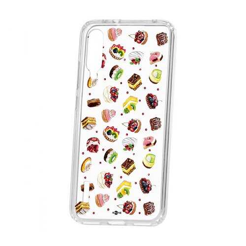 Чехол Kruche Xiaomi Mi A3 Print Cake в Билайн