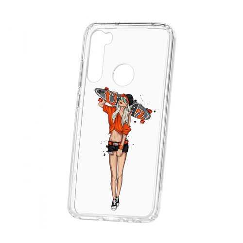 Чехол Kruche Xiaomi Redmi Note 8 Print Лонгборд в Билайн
