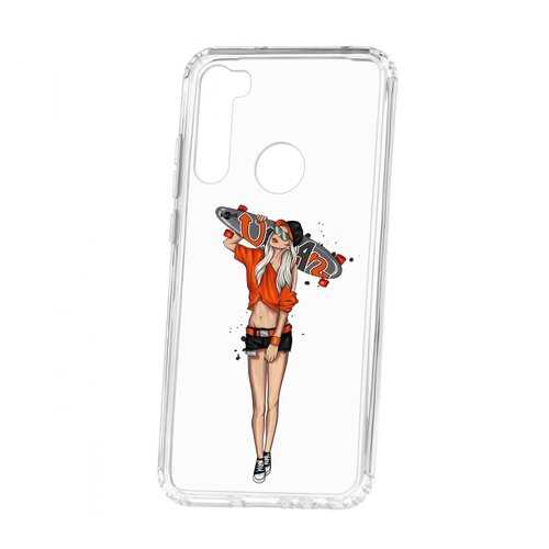 Чехол Kruche Xiaomi Redmi Note 8T Print Лонгборд в Билайн