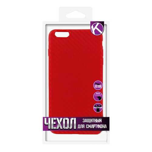 Чехол Krutoff для iPhone 6 Plus Red в Билайн