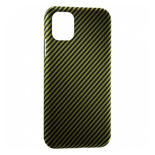 Чехол Lyambda Сarbon Series для iPhone 11 Green Matte в Билайн