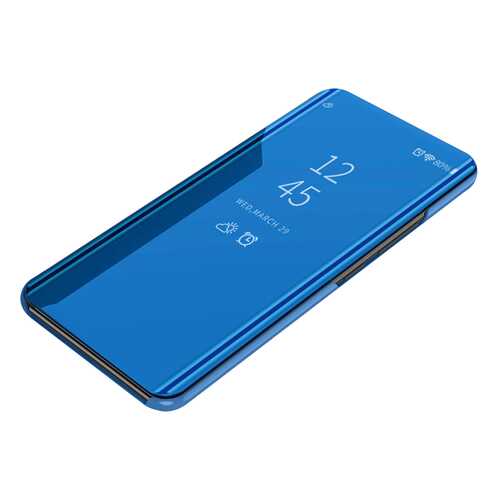Чехол MyPads для Huawei P9/P9 Single sim/P9 Dual sim Clear View Cover Blue в Билайн