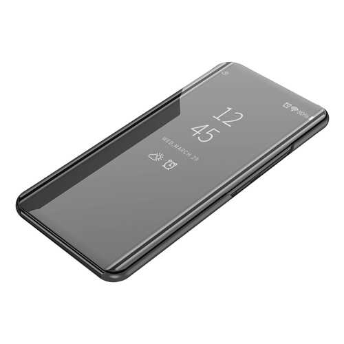 Чехол MyPads для Oppo R9S Plus Clear View Cover Black в Билайн