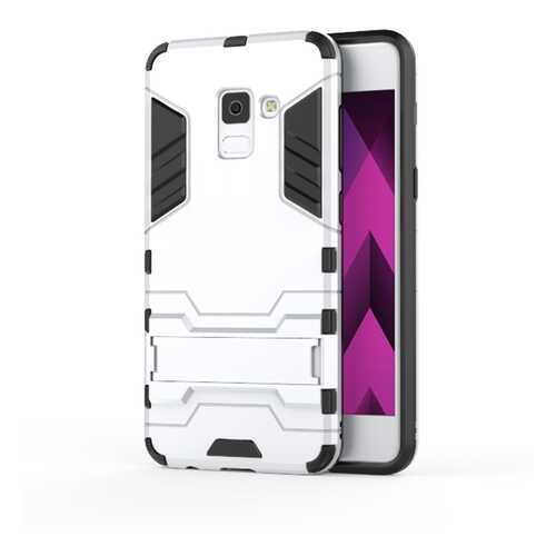 Чехол MyPads для Samsung Galaxy A8 2018 White в Билайн
