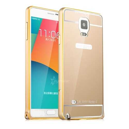 Чехол MyPads для Samsung Galaxy Note 4 Gold в Билайн