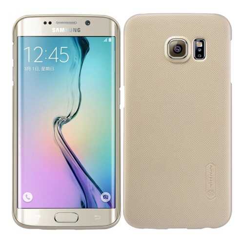 Чехол Nillkin Matte для Samsung G925F Galaxy S6 Edge Gold в Билайн