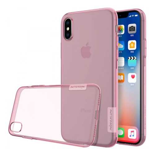 Чехол Nillkin Nature Series для Apple iPhone X (5.8) / XS (5.8) Pink в Билайн