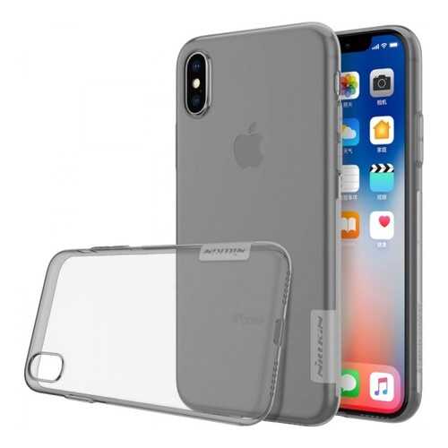 Чехол Nillkin Nature Series для Apple iPhone X (5.8) / XS Grey в Билайн