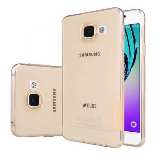 Чехол Nillkin Nature Series для Samsung A710F Galaxy A7 (2016) Gold в Билайн