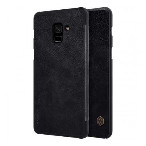 Чехол Nillkin Qin Series для Samsung A730 Galaxy A8+ 2018 Black в Билайн