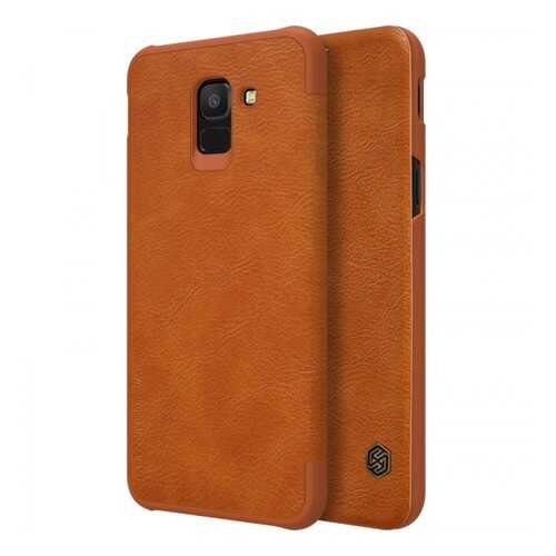 Чехол Nillkin Qin Series для Samsung J600F Galaxy J6 (2018) Brown в Билайн