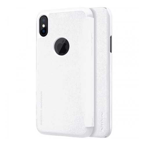 Чехол Nillkin Sparkle Series для Apple iPhoneX/XS White в Билайн