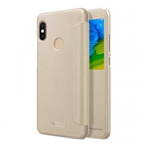 Чехол Nillkin Sparkle Series для Xiaomi Redmi Note 5 Pro / Note 5 (DC) Gold в Билайн