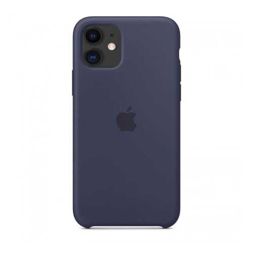 Чехол NoBrand Silicone Case Lux для iPhone 11 Midnight Blue в Билайн
