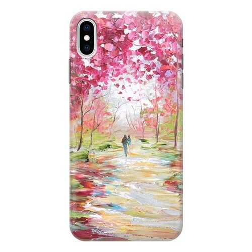 Чехол RE:PA для Apple iPhone XS Max с принтом Весенняя роща в Билайн