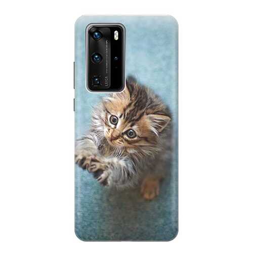 Чехол RE:PA для Huawei P40 Pro с принтом Котёнок на голубом в Билайн