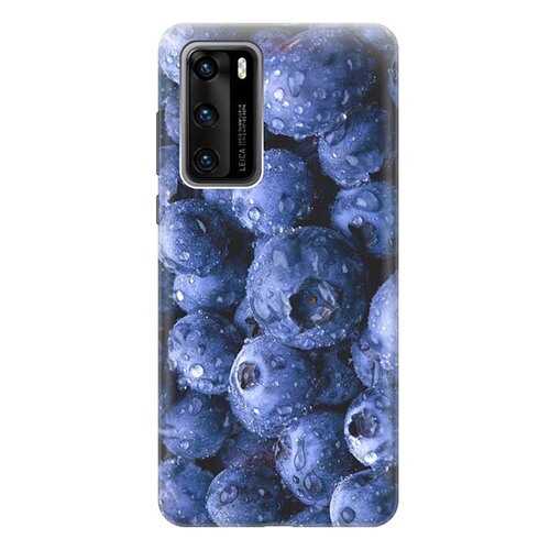 Чехол RE:PA для Huawei P40 с принтом Черника в Билайн