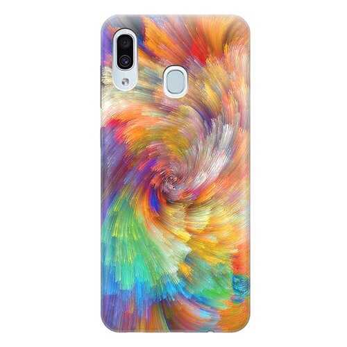 Чехол RE:PA для Samsung Galaxy A40 с принтом Акварельная красота в Билайн