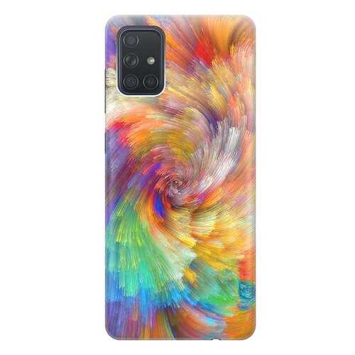 Чехол RE:PA для Samsung Galaxy A71 с принтом Акварельная красота в Билайн