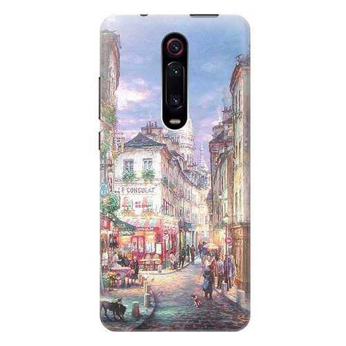 Чехол RE:PA для Xiaomi Redmi K20/K20 Pro/Mi 9T/Mi 9T Pro с принтом Пейзаж Монмартра в Билайн