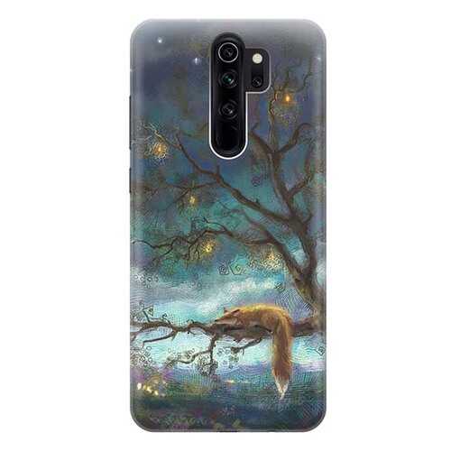Чехол RE:PA для Xiaomi Redmi Note 8 Pro с принтом Лиса на дереве в Билайн