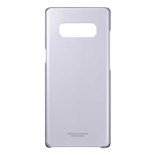 Чехол Samsung Clear Cover для Samsung Galaxy Note 8 фиолетовый в Билайн