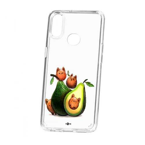Чехол Samsung Galaxy A10S Kruche Print Авокотики в Билайн