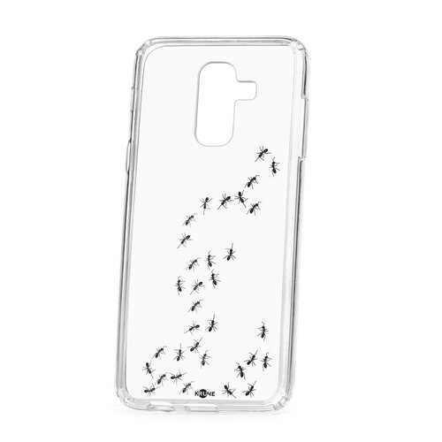 Чехол Samsung Galaxy A6 Plus (2018) A605f Kruche Print Муравьи в Билайн