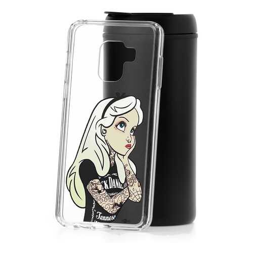 Чехол Samsung Galaxy A8 2018 (A530) Kruche Print Tattoo Girl в Билайн