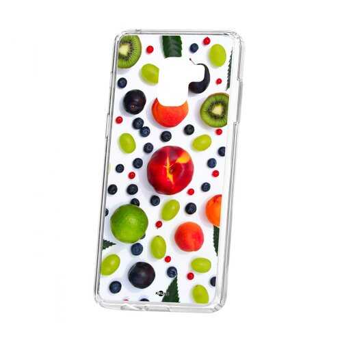 Чехол Samsung Galaxy A8+ 2018 (A730) Kruche Print Fruits в Билайн