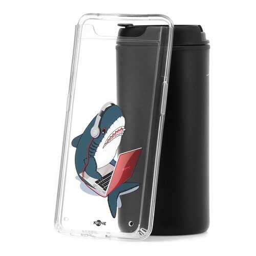 Чехол Samsung Galaxy A80 Kruche Print Акула в Билайн