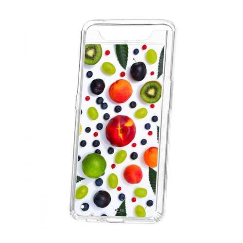 Чехол Samsung Galaxy A80 Kruche Print Fruits в Билайн