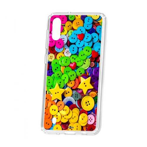 Чехол Samsung Galaxy M10 Kruche Print Пуговки в Билайн