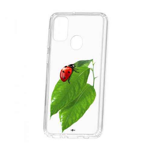 Чехол Samsung Galaxy M30S Kruche Print Ladybug в Билайн