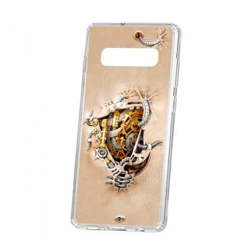 Чехол Samsung Galaxy S10+ Kruche Print Механизм в Билайн