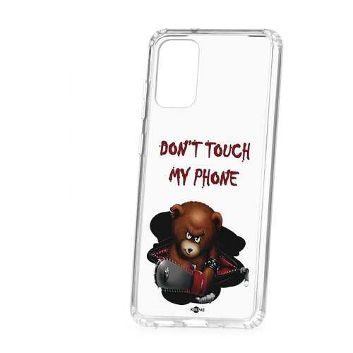 Чехол Samsung Galaxy S20 Plus Kruche Print Не бери мой телефон в Билайн