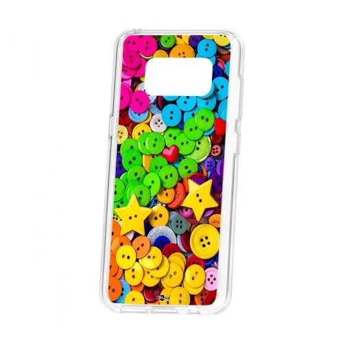 Чехол Samsung Galaxy S8 Kruche Print Пуговки в Билайн
