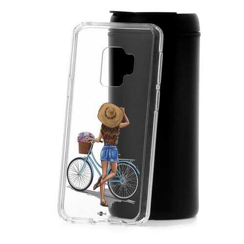 Чехол Samsung Galaxy S9 Kruche Print Велосипедная прогулка в Билайн