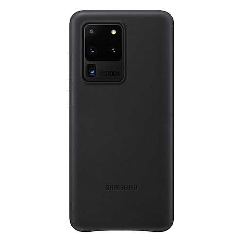 Чехол Samsung Leather Cover Z3 для Galaxy S20 Ultra Black в Билайн