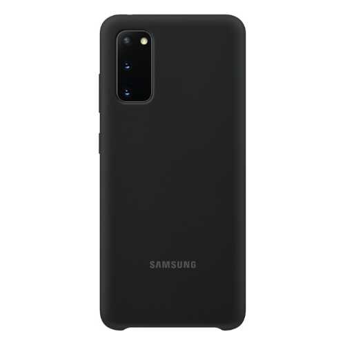 Чехол Samsung Silicone Cover X1 для Galaxy S20 Black в Билайн